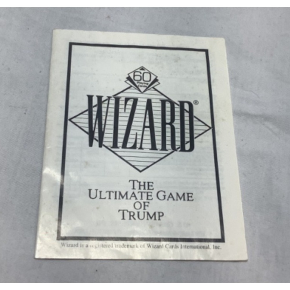 The Original WIZARD Card Game US Games Systems vintage Complete - Picture 6 of 10